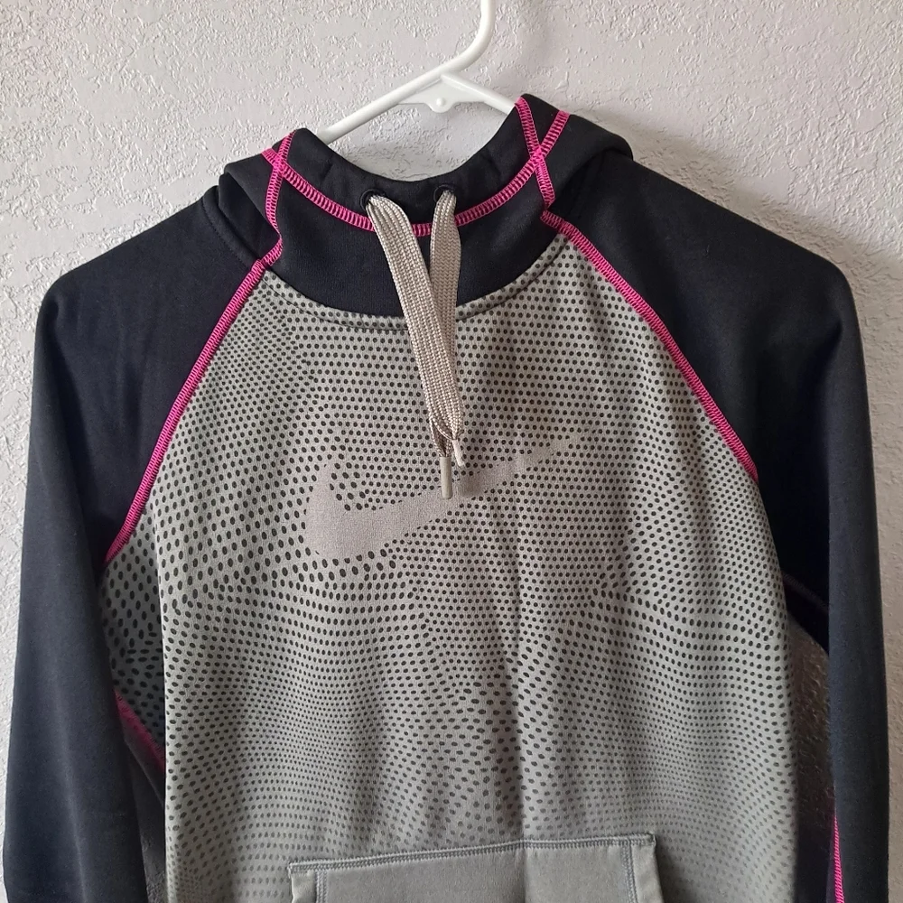 Black & Pink Nike Hoodie